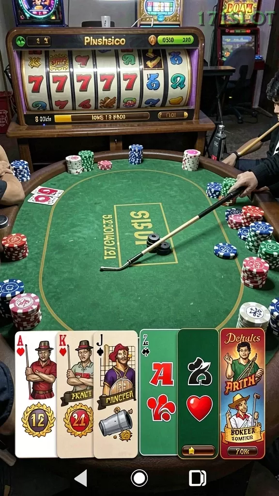 Cuplikan layar KENTANGBET — menu navigasi